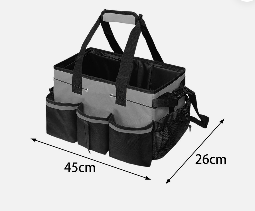 Wearable Cleaning Caddy Bag Work Bag Cleaning Supplies Storage Bag for Cleaning