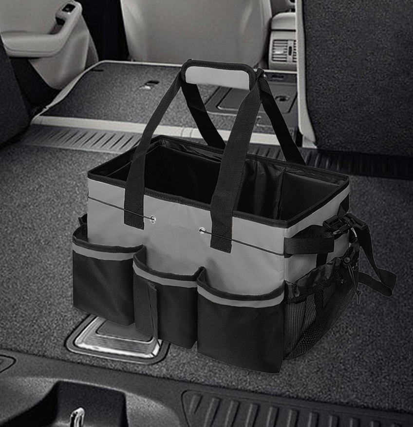 Wearable Cleaning Caddy Bag Work Bag Cleaning Supplies Storage Bag for Cleaning