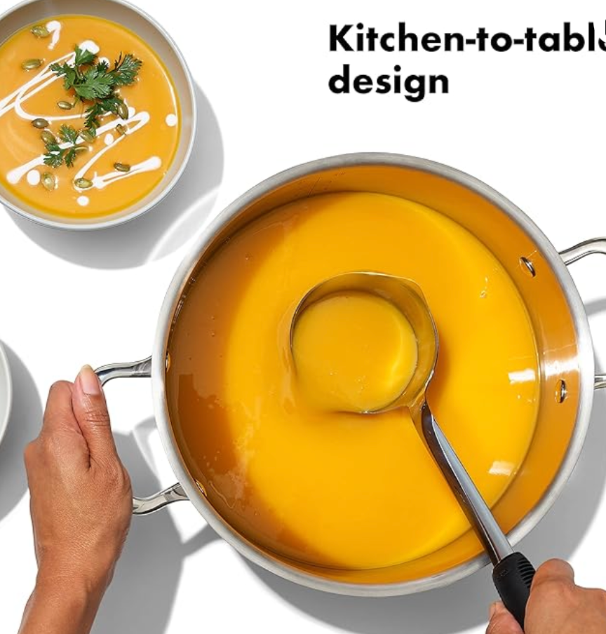 Good Grips Stainless Steel Prep & Serve Kitchen Tool 6pc Set